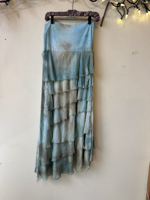 Hand-Dyed Silk Skirt