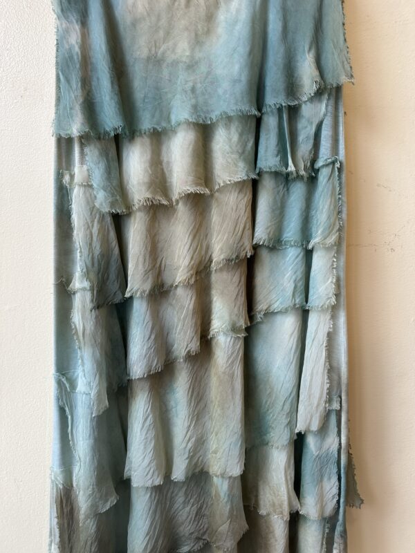 Hand-Dyed Silk Skirt