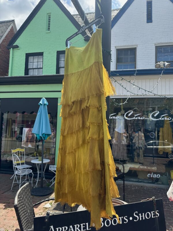 Hand-Dyed Silk Skirt
