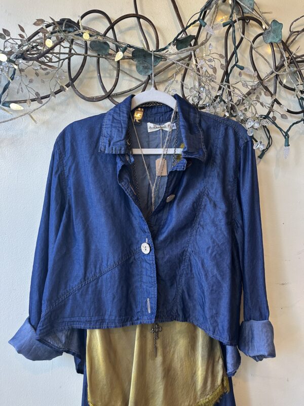 Bodil Denim Cropped Jacket