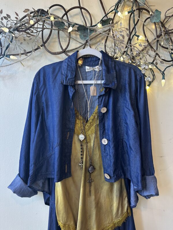 Bodil Denim Cropped Jacket