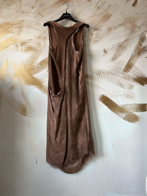 Sanctamuerte Cinnamon Silk Dress