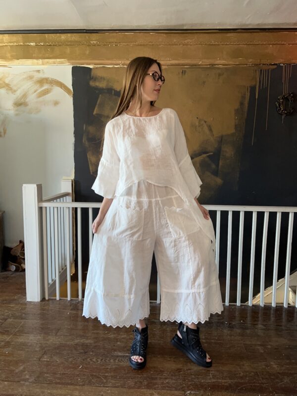 Bodil Eyelet Pant