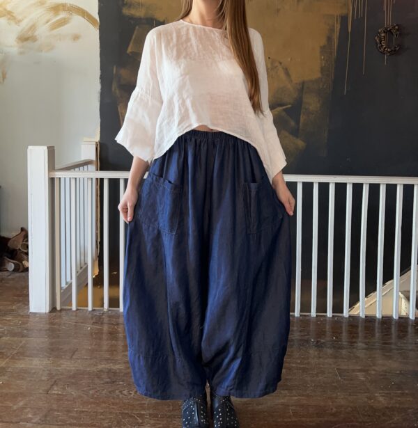 Bodil Denim Barrel Pant