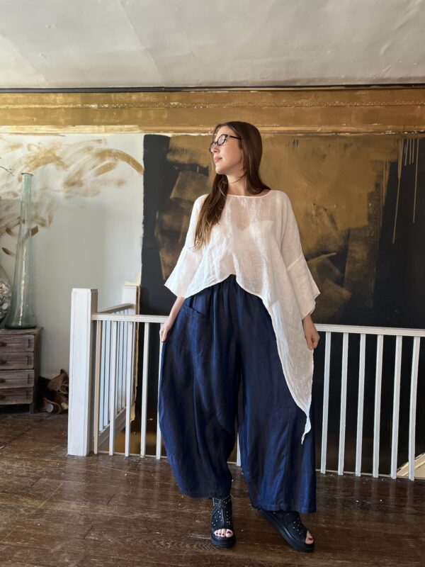 Bodil Denim Barrel Pant