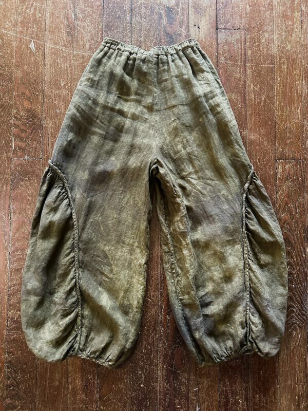 Hand-dyed Linen Pants