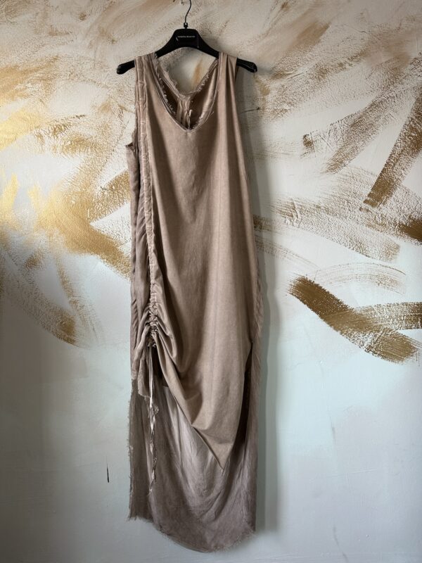 Sanctamuerte Tunic Dress in Sand