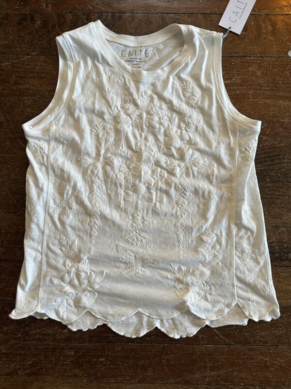 Embroidered Tank