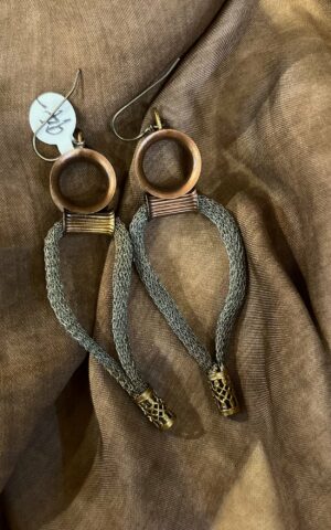 Sarah Cavender Metal Hoop Earrings