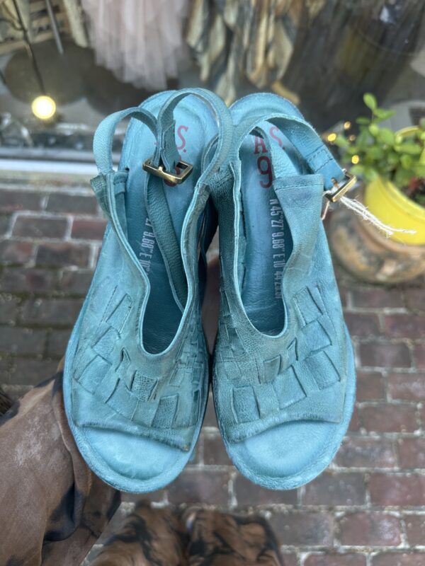 A.S.98 Blue Sandals