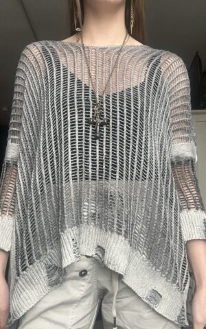Sanctamuerte Net Pullover