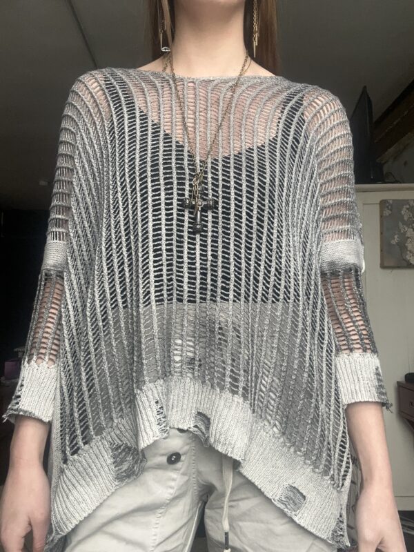 Sanctamuerte Net Pullover