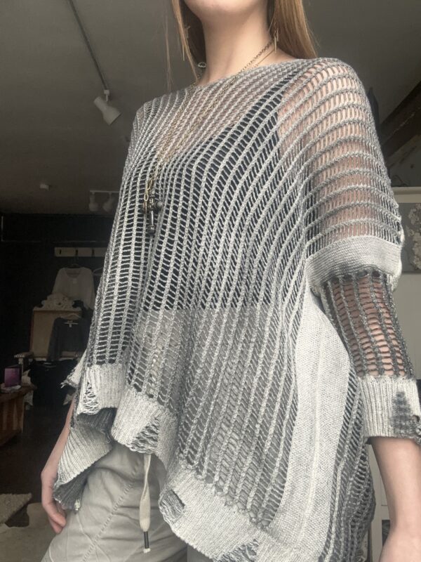 Sanctamuerte Net Pullover