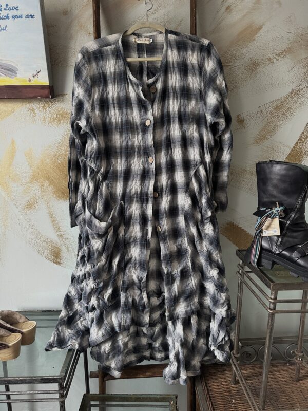 Bodil Plaid Duster