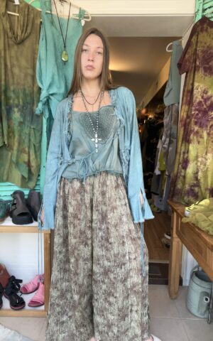 Bodil Printed Wide Leg Pant