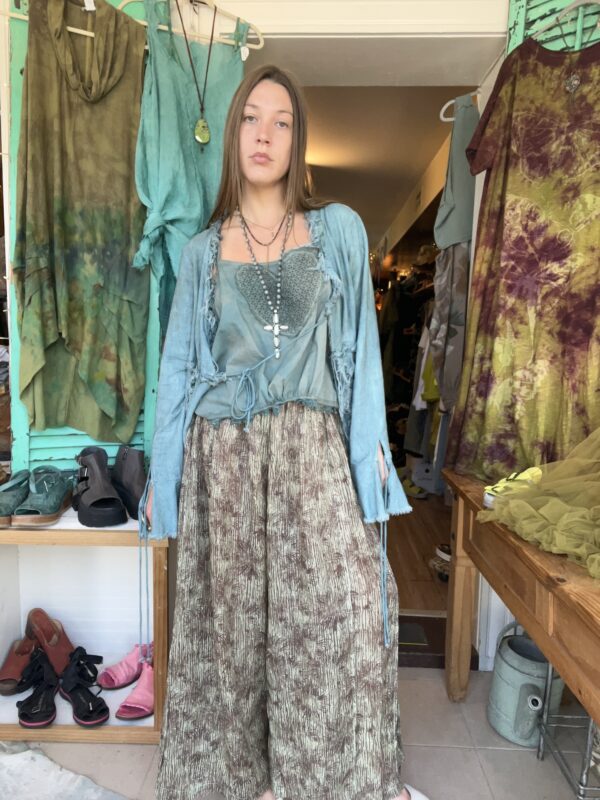 Bodil Printed Wide Leg Pant
