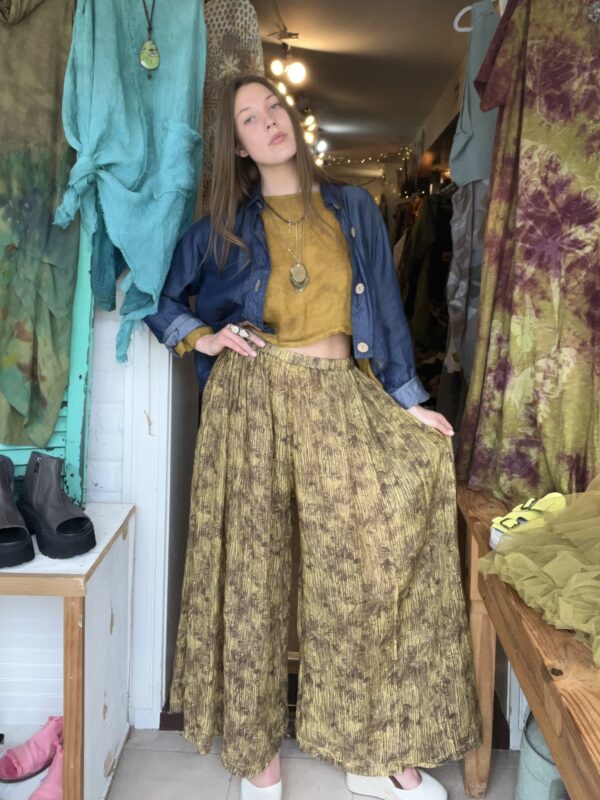 Bodil Printed Wide Leg Pant