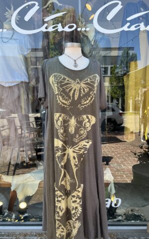 Magnolia Pearl Butterfly Jersey Dress