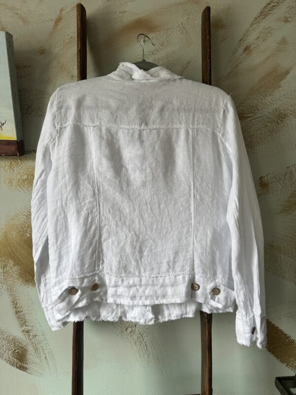 White Linen Jacket
