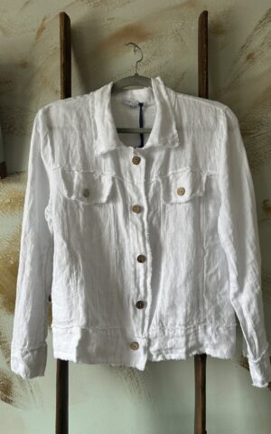 White Linen Jacket