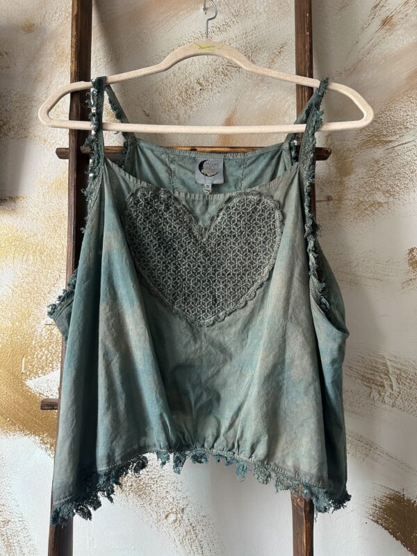 Hand-Dyed Heart Tank