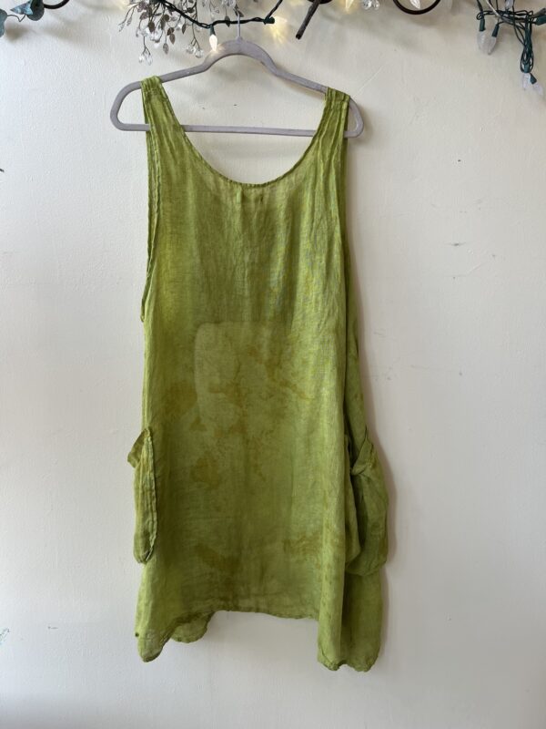 Bodil Hand-Dyed Linen Topper