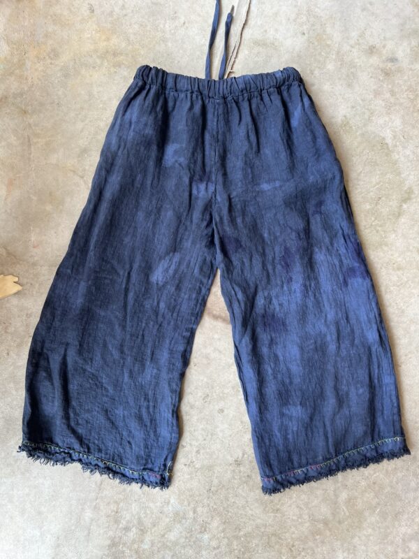 Linen Crop Pants