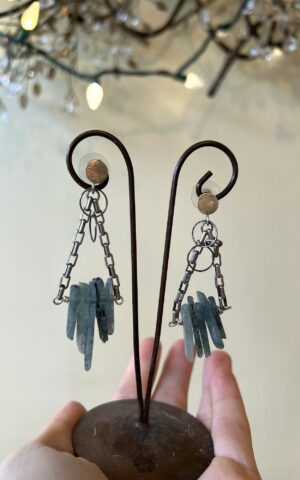 Blue Topaz Earrings