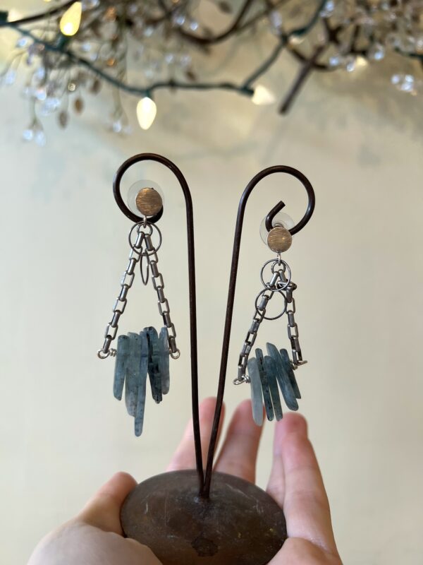 Blue Topaz Earrings