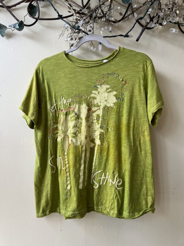 Let the Sun Shine Embroidered Tee