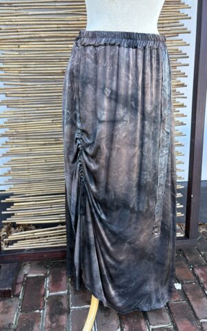 Tie-dyed Synched Long Skirt