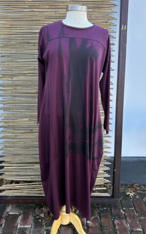 Painted Long Sleeve Dress