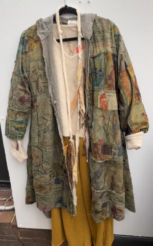 Reversible Distressed Duster