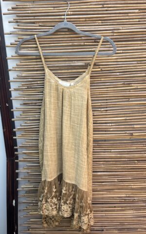 Brown Cami Tunic