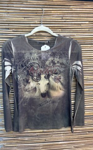 Origami Printed Long Sleeve