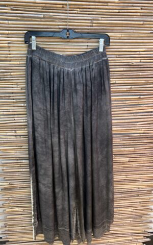 Charcoal Palazzo Flowy Pants