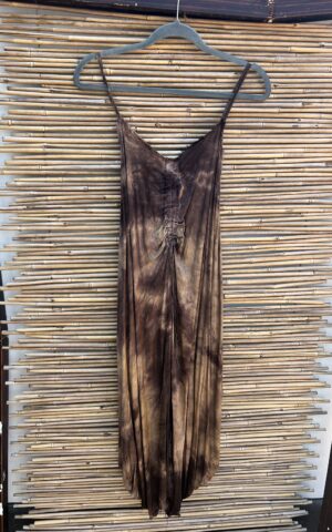 Ruched Hand Dyed Dress
