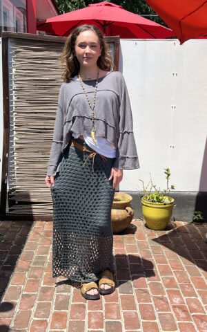 Bodil Crewneck Cropped Sweater