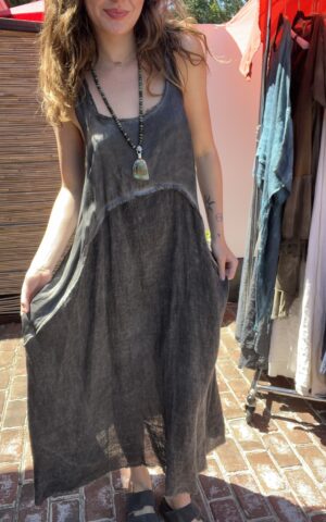 Dual Toned Maxi Dress