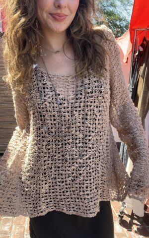 Mimi Taupe Sweater